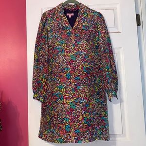 Lilly Pulitzer Colorful Silk Dress